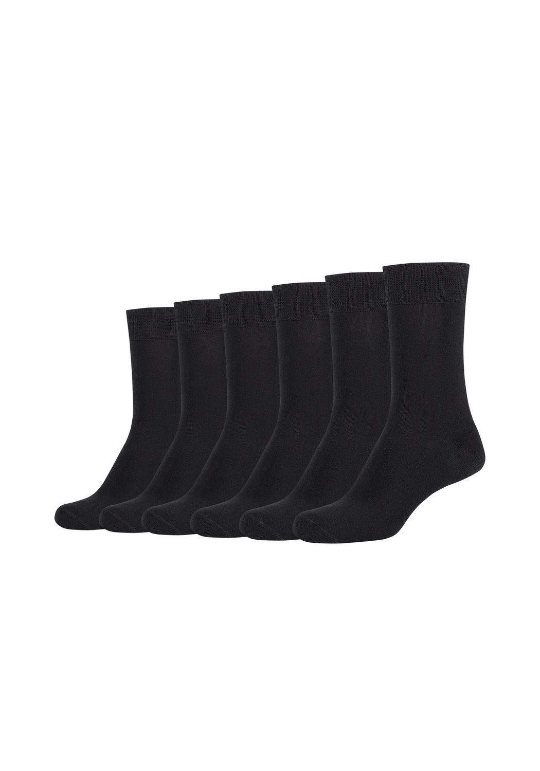 Langsocken SILKY FEELING CREW 6er Pack