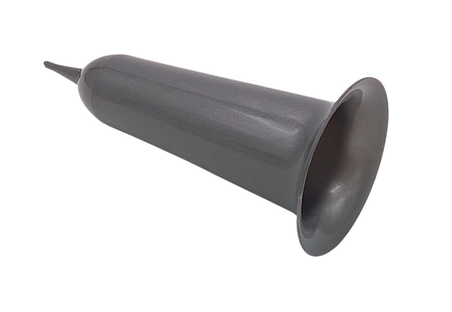 BURI Dekovase Grabvase silber Friedhofsvase Grabmalvase Grabdekoration Grab günstig online kaufen