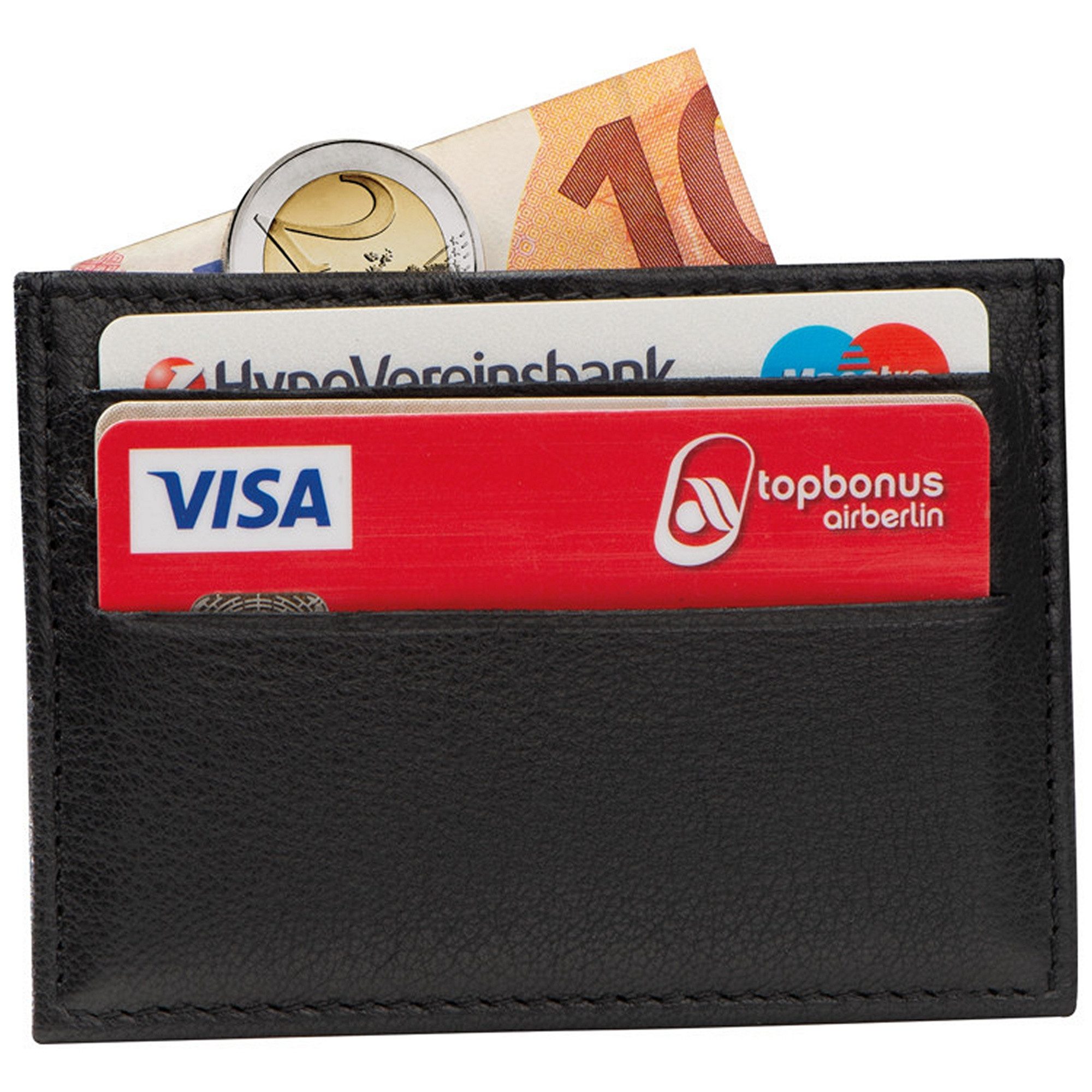 Kartenetui RFID Kreditkartenetui aus Leder