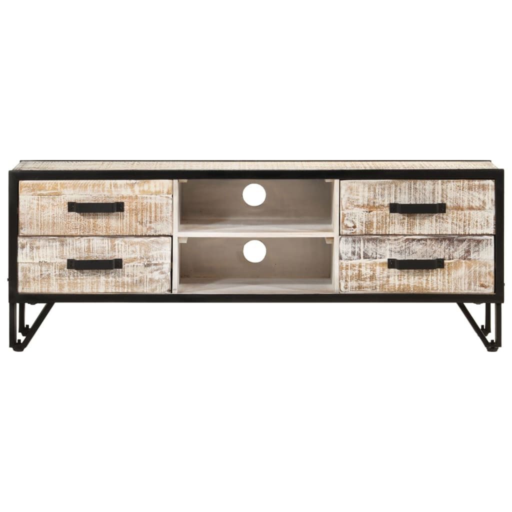 Tv-schrank 110x30x41 Cm Massivholz Akazie günstig online kaufen