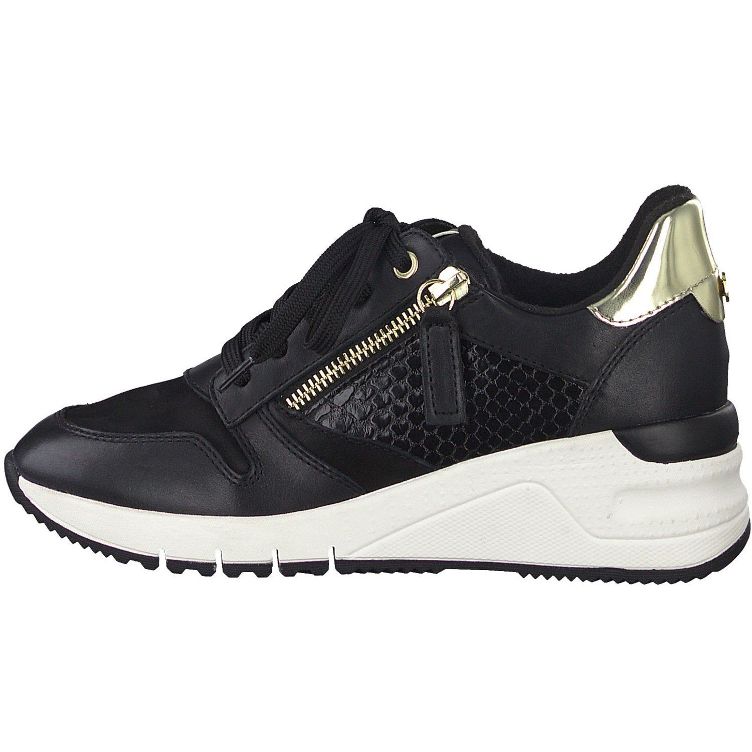 BLACK/GOLD Tamaris Sneaker (21203059) 23702 Tamaris
