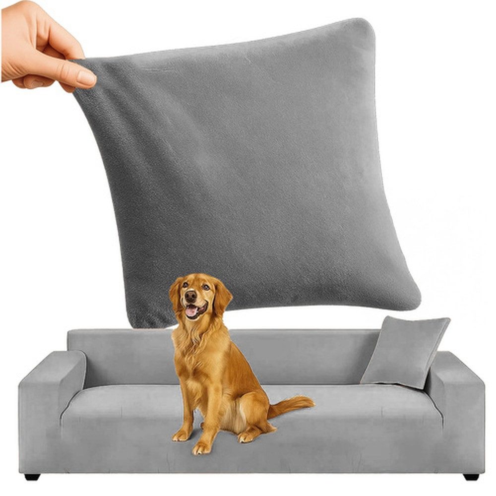 Ruhhy Sofabezug Ecksofabezug Kissenbezug, ist nicht durchscheinend und schützt zuverlässig vor Abnutzung