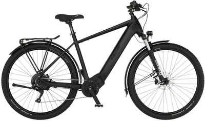 FISCHER Fahrrad E-Bike TERRA 8.0i 55, 10 Gang Shimano Deore Schaltwerk, Kettenschaltung, Mittelmotor 250 W, (mit Akku-Ladegerät, mit Fahrradschloss, mit Werkzeug)