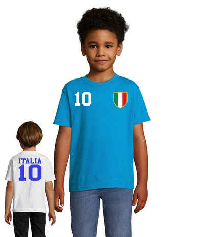 Blondie & Brownie T-Shirt Kinder Italien Sport Trikot Fußball Meister WM Europa EM