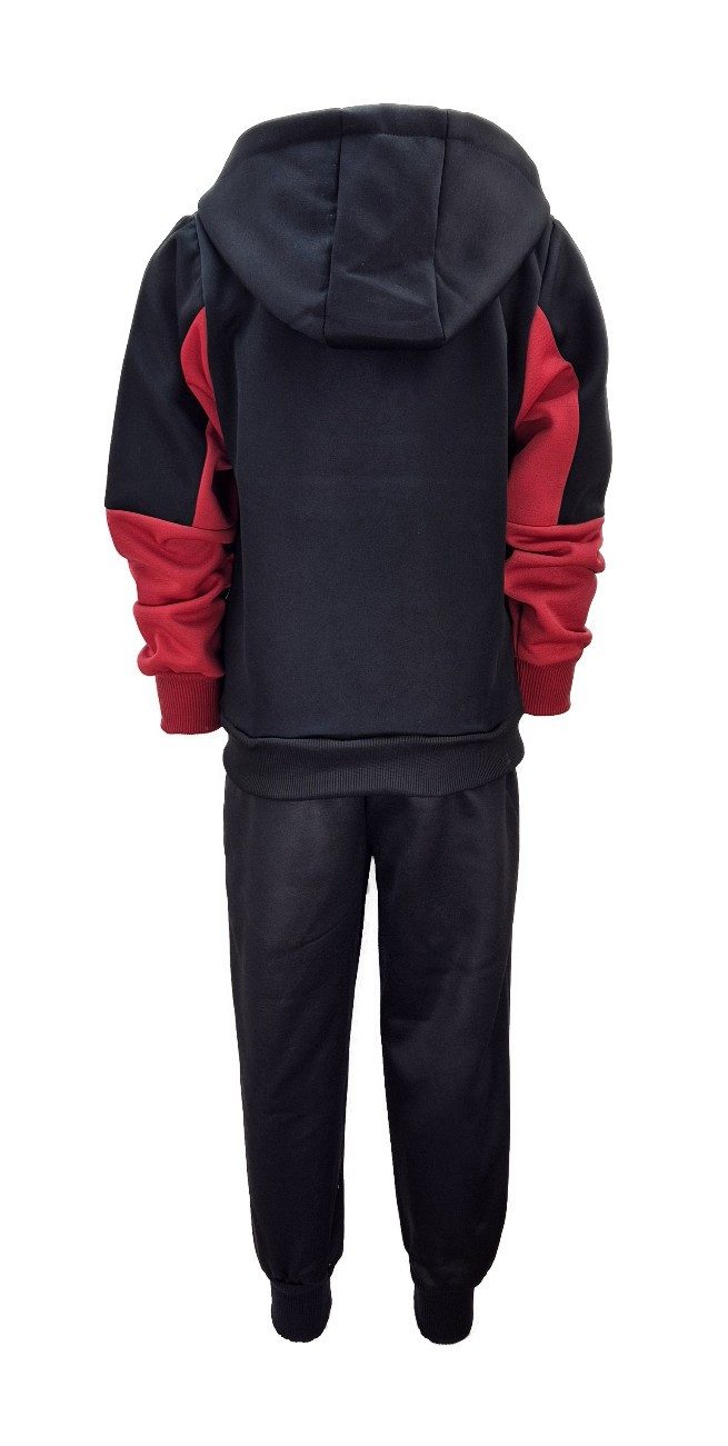 Hessis Jogginganzug Jungen und Mädchen Trainingsanzug, Freizeitanzug, JF558 (Set, Pullover mit Reißverschluss und Jogginghose)