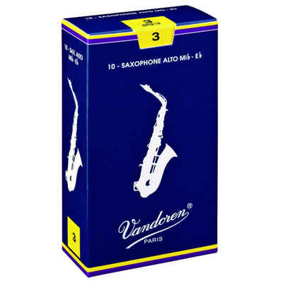 Vandoren Blattabschneider Saxophon, Classic Altsaxophon 3,5 - Blatt für Alt Saxophon