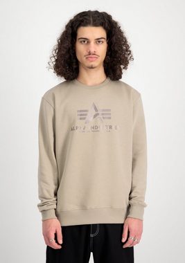 Alpha Industries Sweater ALPHA INDUSTRIES Men - Sweatshirts Basic Sweater Carbon