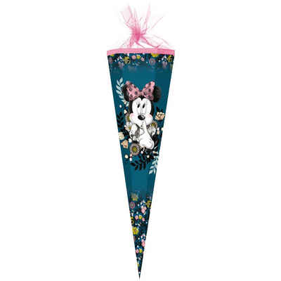 Nestler Schultüte Disney Minnie Maus - Sweetheart, 85 cm, eckig, mit Tüllverschluss