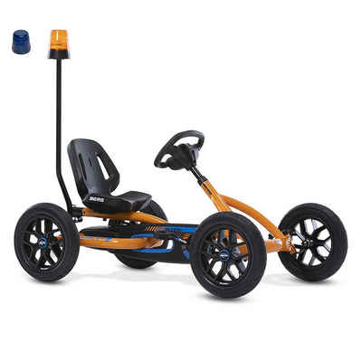 Berg Go-Kart BERG Gokart Buddy B-Orange 2.0 BFR inkl. Rundumleuchte & blauer Kappe