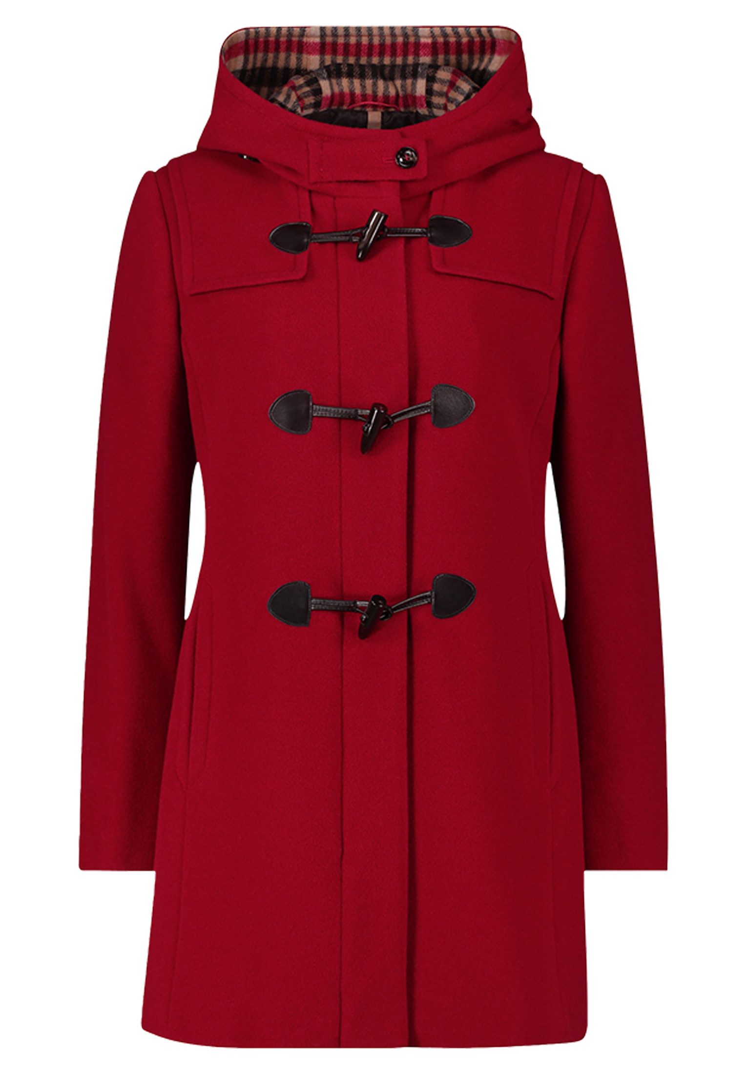 Gil Bret Outdoorjacke Damen Dufflecoat mit Kapuze günstig online kaufen