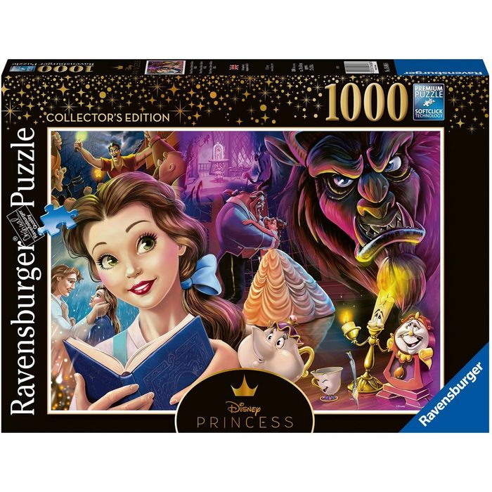 Ravensburger Puzzle »Collector`s Edition Belle die Disney Prinzessin« 1000 Puzzleteile Made in Germany FSC® - schützt Wald - weltweit