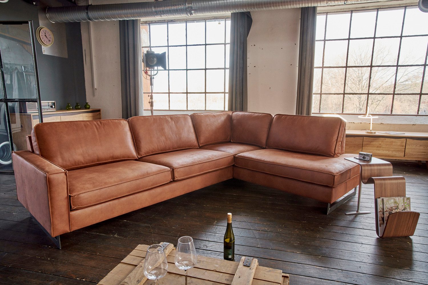 KAWOLA Ecksofa VILNIUS, Couch rechts oder günstig online kaufen