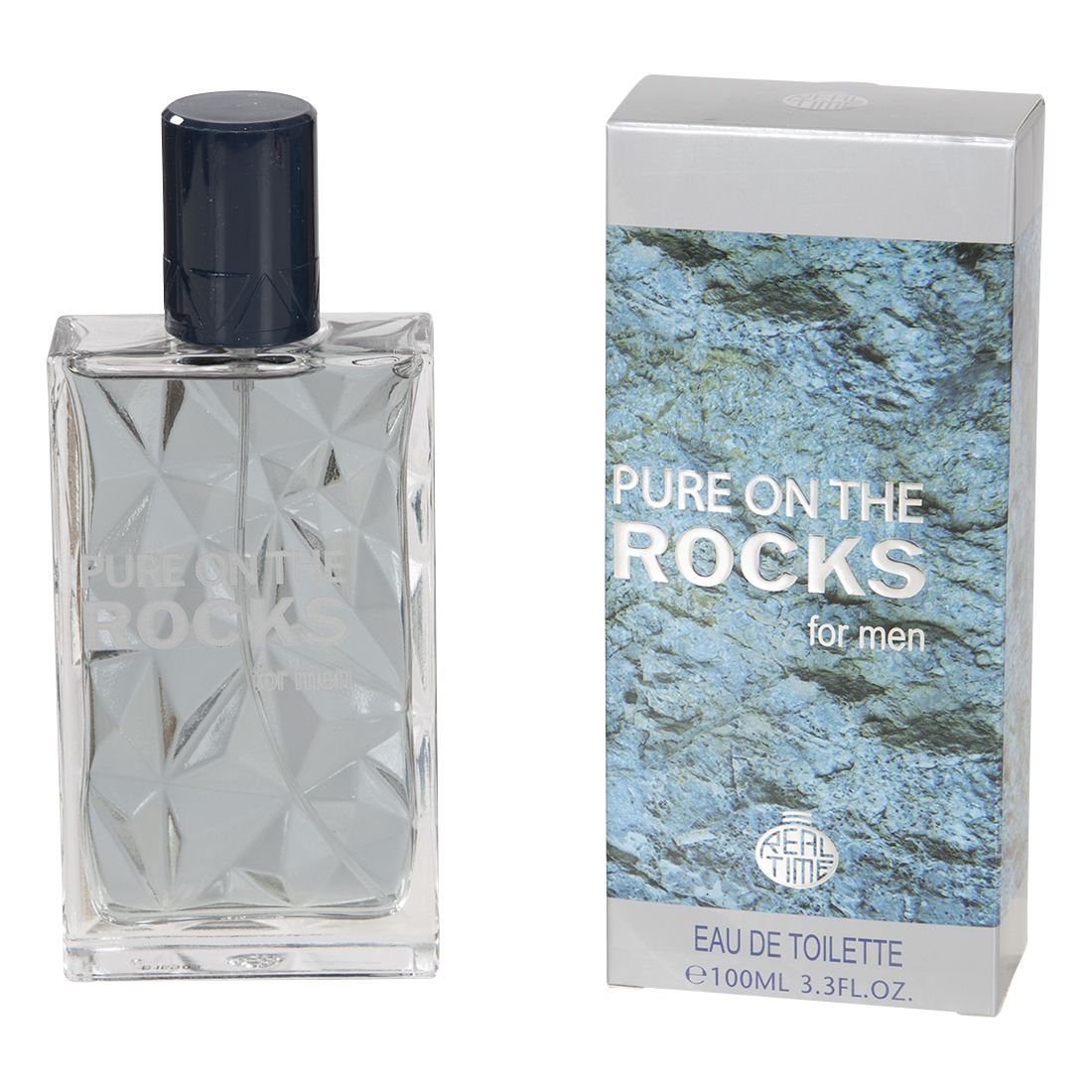 RT Eau de Toilette Pure On The Rocks - Herren Parfüm - frische & fruchtige Noten, - 100ml - Duftzwilling / Dupe Sale