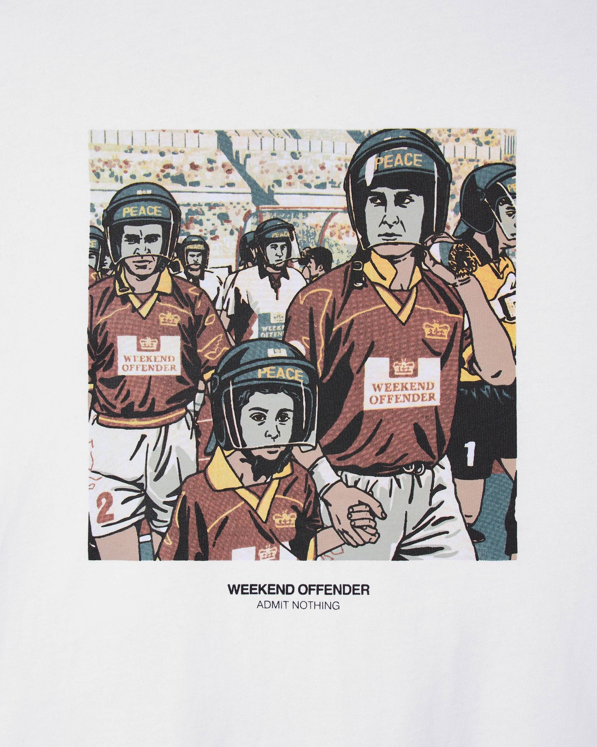 Weekend Offender T-Shirt T-Shirt Weekend Offender Roma Graphic – Bild 4 von 4
