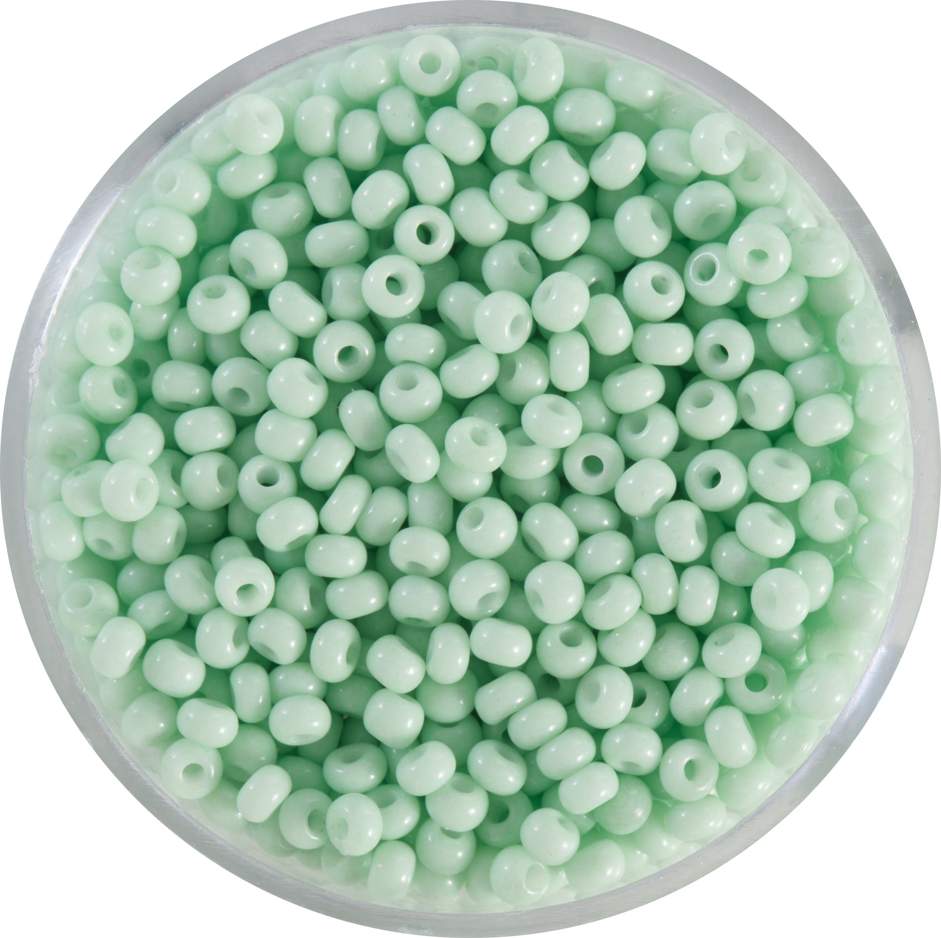 Pracht Bastelperlen Rocailles, satte Farben, 2,6 mm