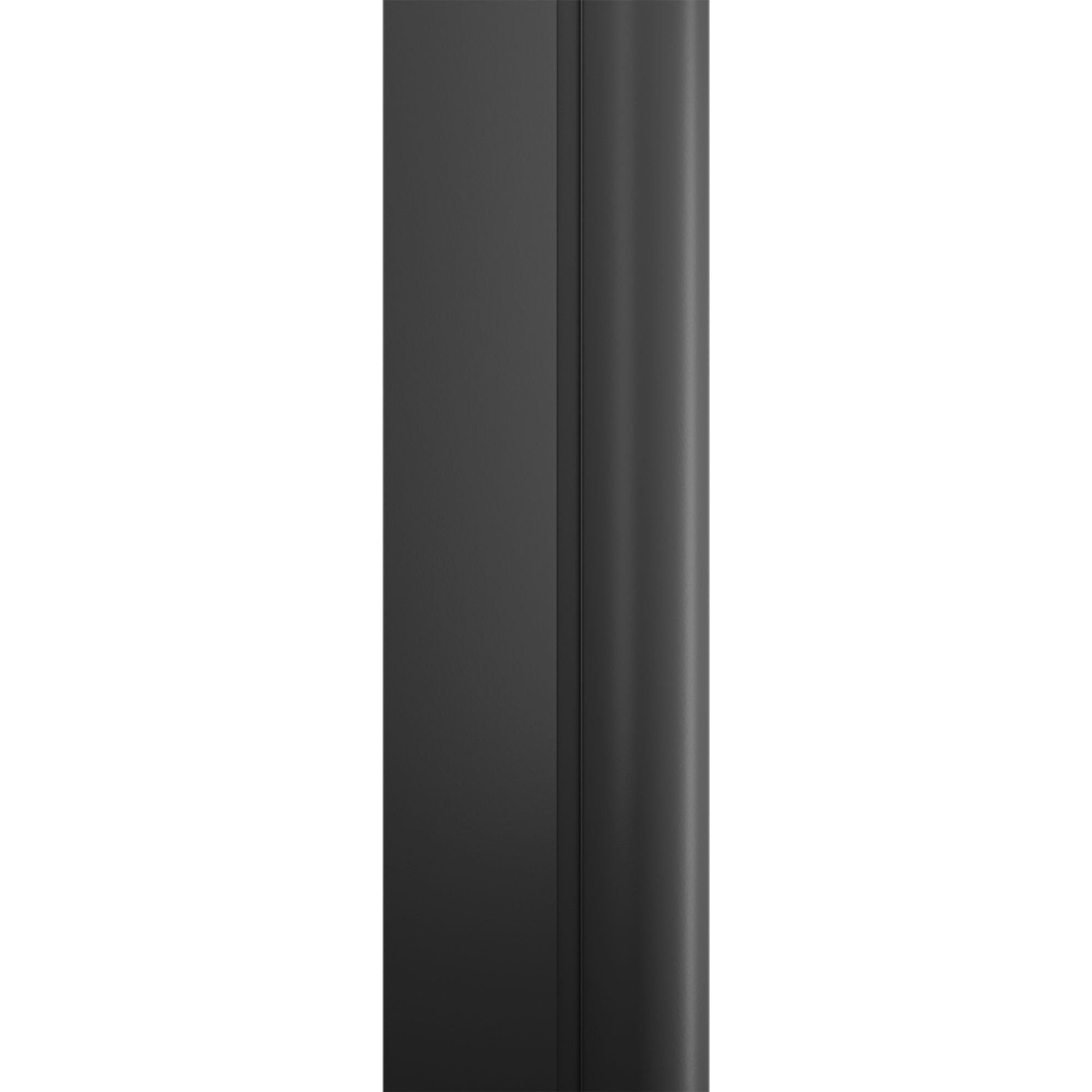 Schulte Badewannenfaltwand Komfort 70-118 x 140 cm, Sicherheitsglas, (2 tlg), Klar Schwarz ausziehbar
