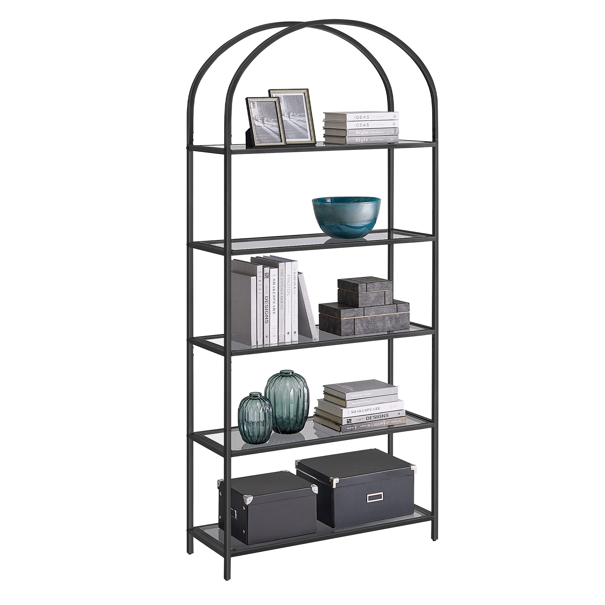 VASAGLE Bücherregal Standregal, 1-tlg., mit 5 günstig online kaufen