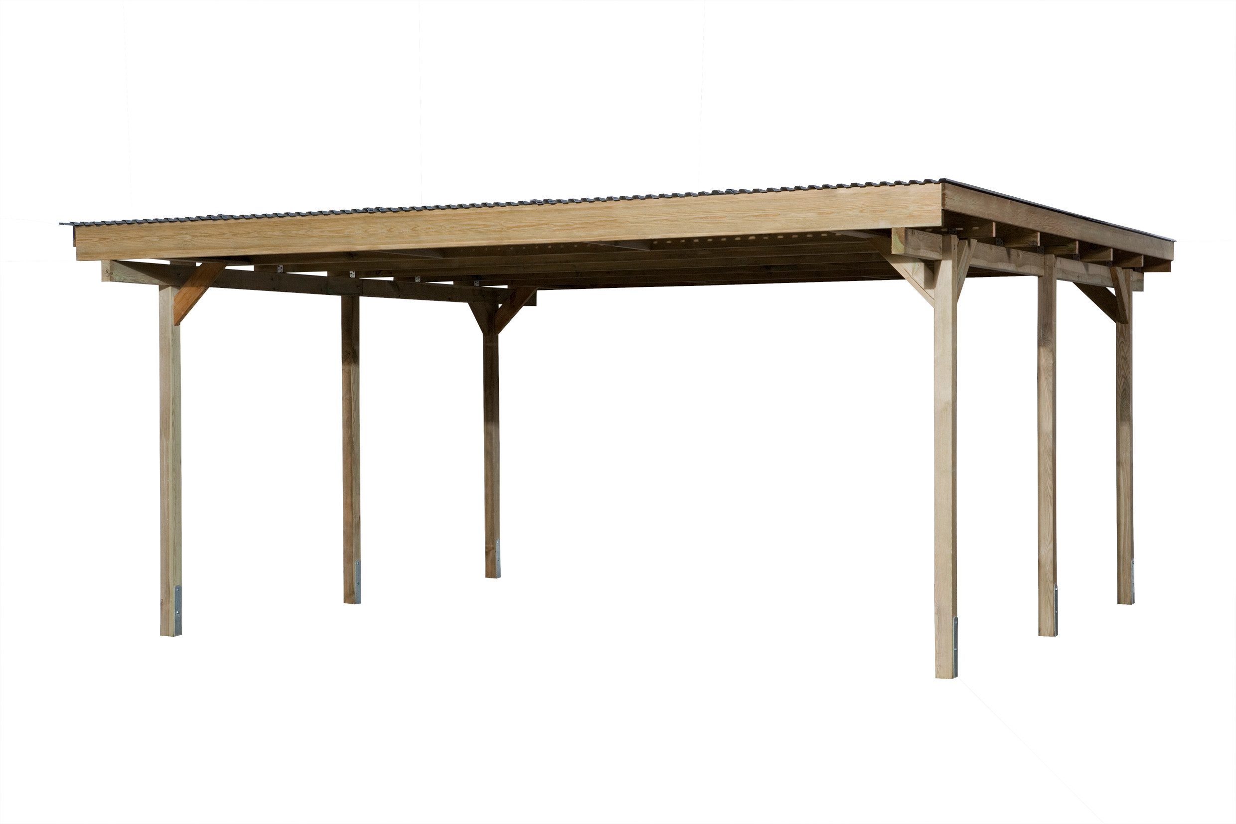 weka Doppelcarport 616, BxT: 500x500 cm, 225 cm Einfahrtshöhe