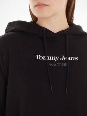 Tommy Jeans Sweatkleid TJW ESS LOGO 1+ HOODIE DRESS mit Logoschriftzug