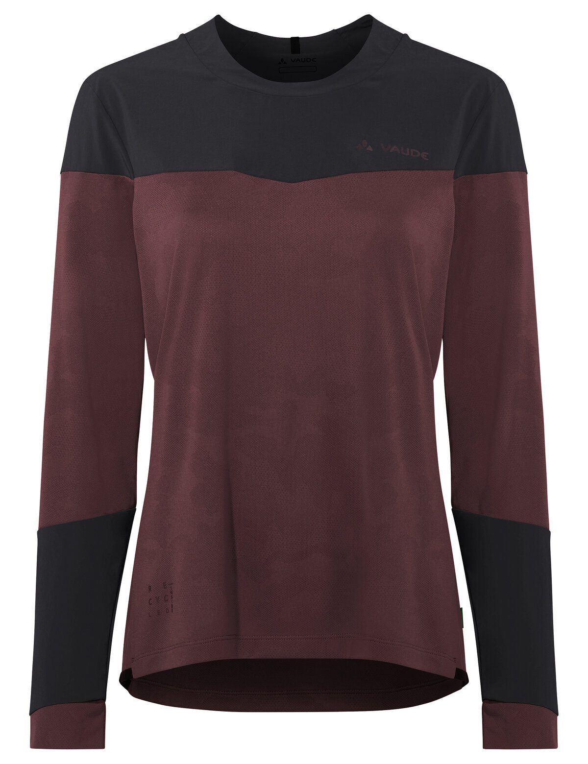 VAUDE T-Shirt Women's Moab LS PRO Shirt (1-tlg) atmungsaktives und schnelltrocknendes Radshirt