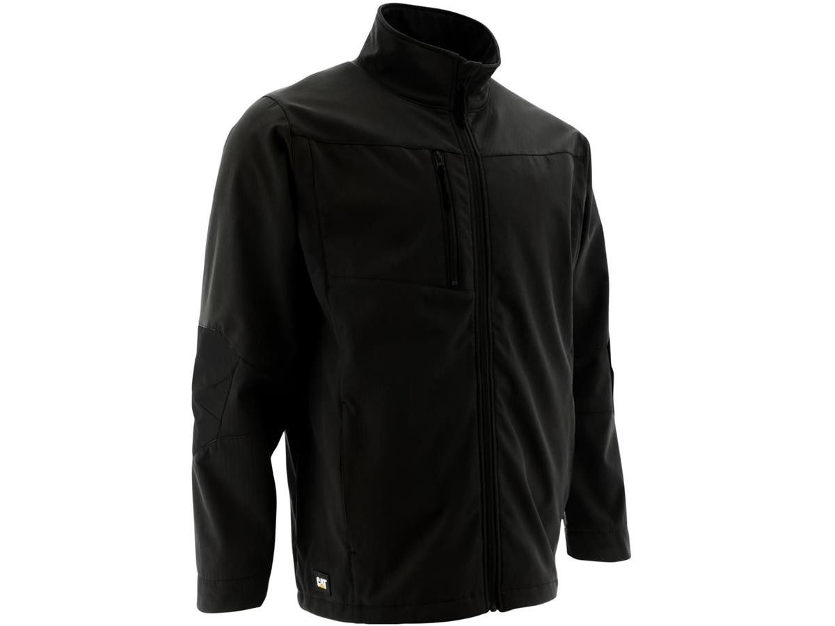 CAT Softshelljacke Schwarz Windabweisend Wasserabweisend Atmungsaktiv