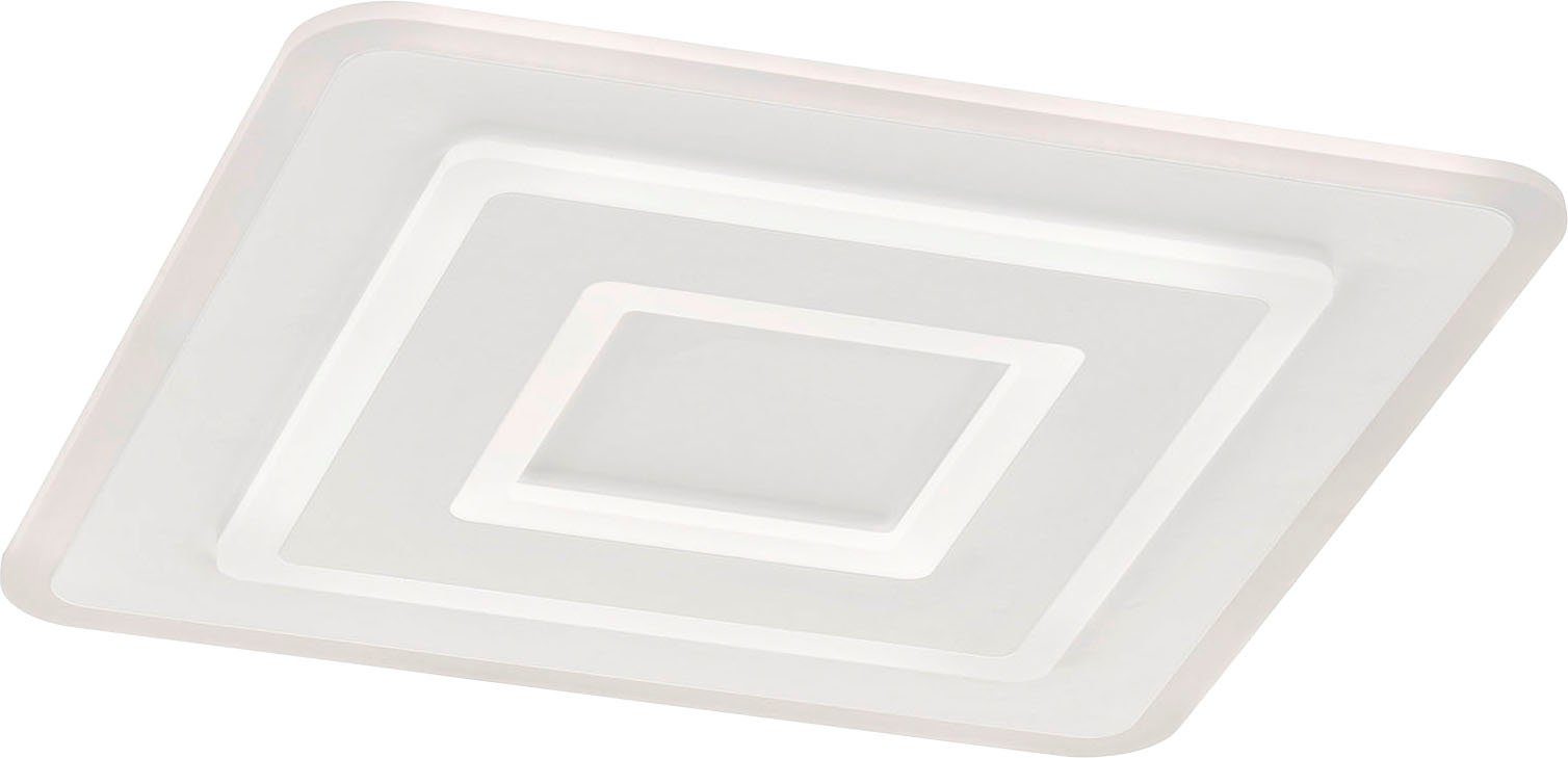 FISCHER & HONSEL LED Deckenleuchte Abo, Farbwechsler integriert, Dimmfunktion, LED fest