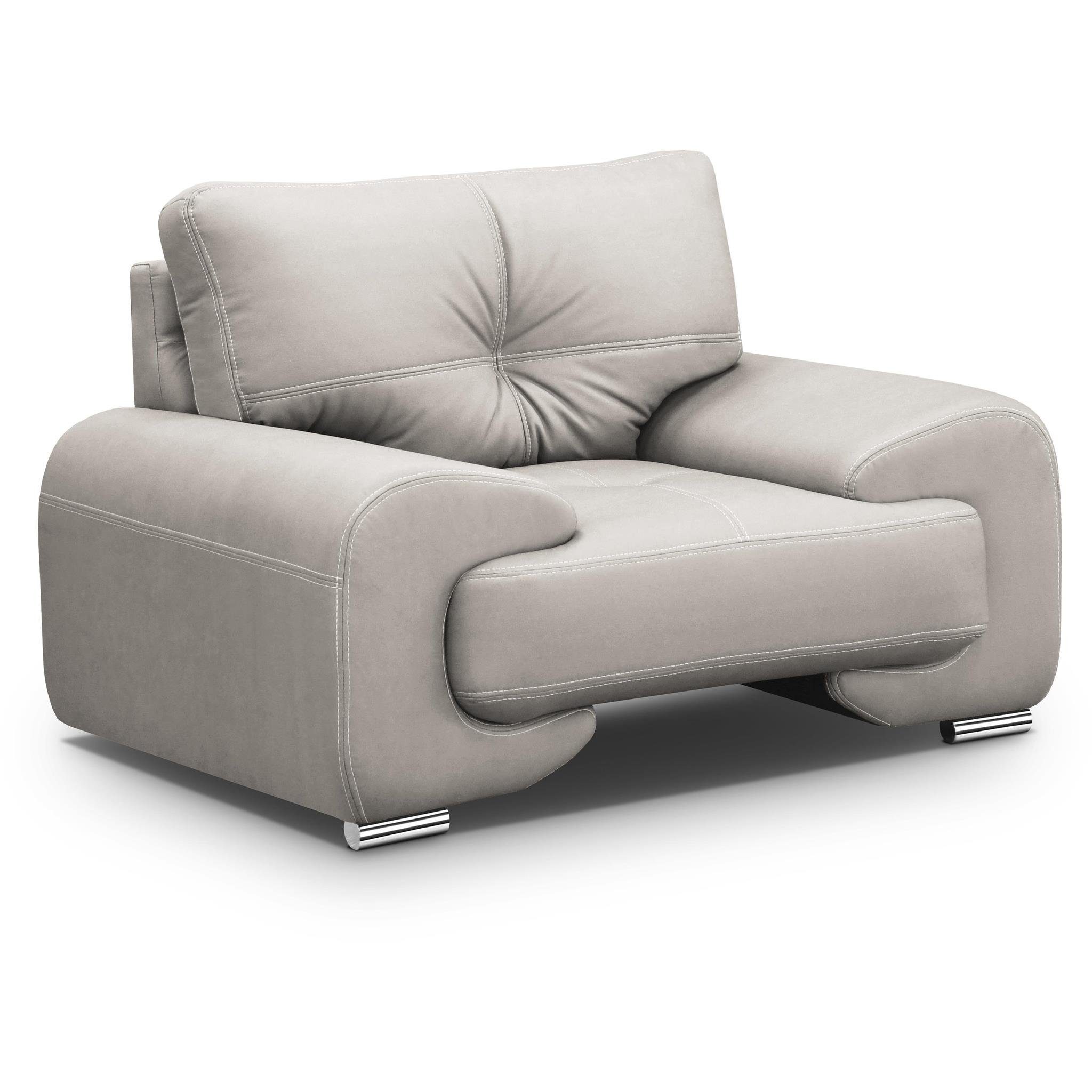 Beautysofa Sessel Maxime lux (Relaxsessel im modernes Design)