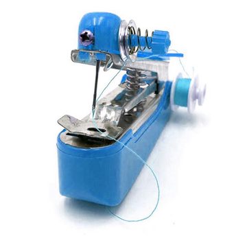 Retoo Nähmaschine Nähmaschine Mini Handnähmaschine Nähen Stitch Tragbar Reise Werkzeug, Universal, Einfache nutzung, Nähen ohne strom