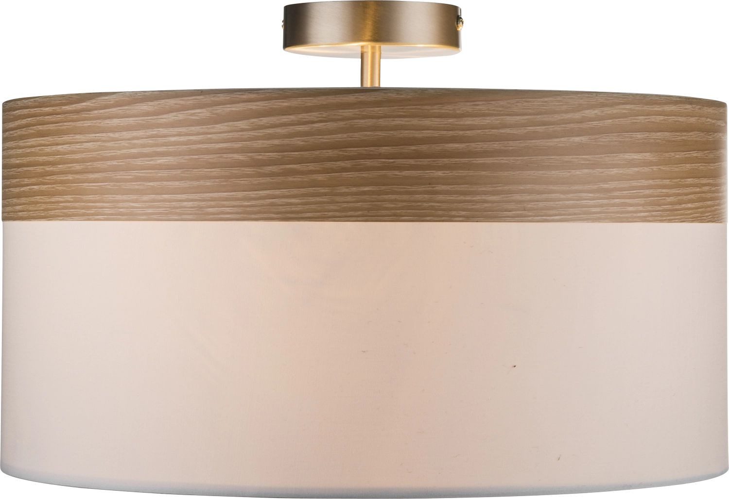 GLOBO LIGHTING Deckenleuchte CHIPSY, ohne Leuchtmittel, Deckenlampe, Wohnzimmer, Schlafzimmer, Textil