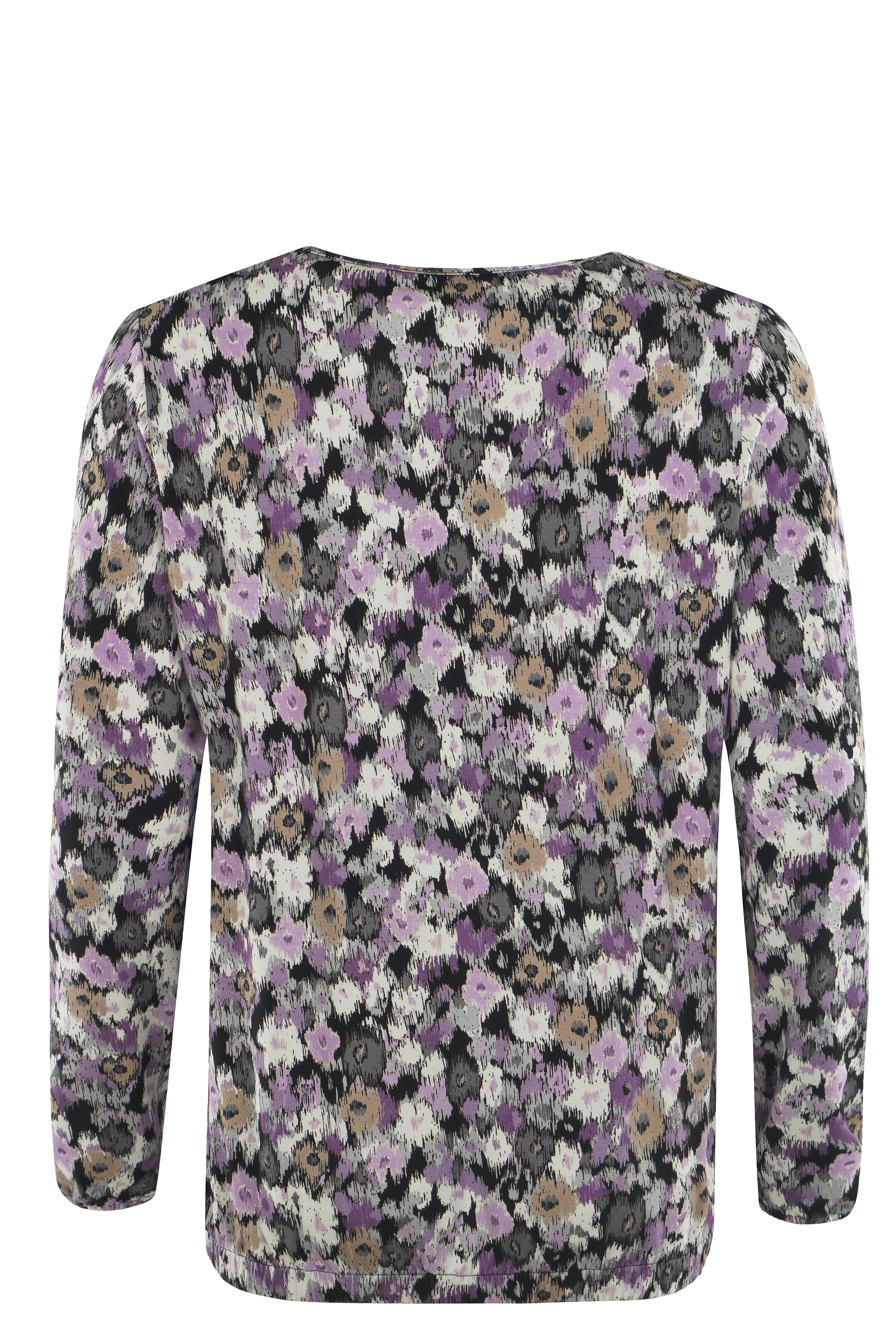 Hajo Blusenshirt Damen Shirt Blousonform Alloverprint günstig online kaufen