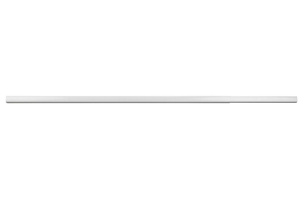 WENKO Badaccessoire-Set WENKO Teleskop-Duschschiene Era, 125-210cm, ausziehbare Duschvorhangsc