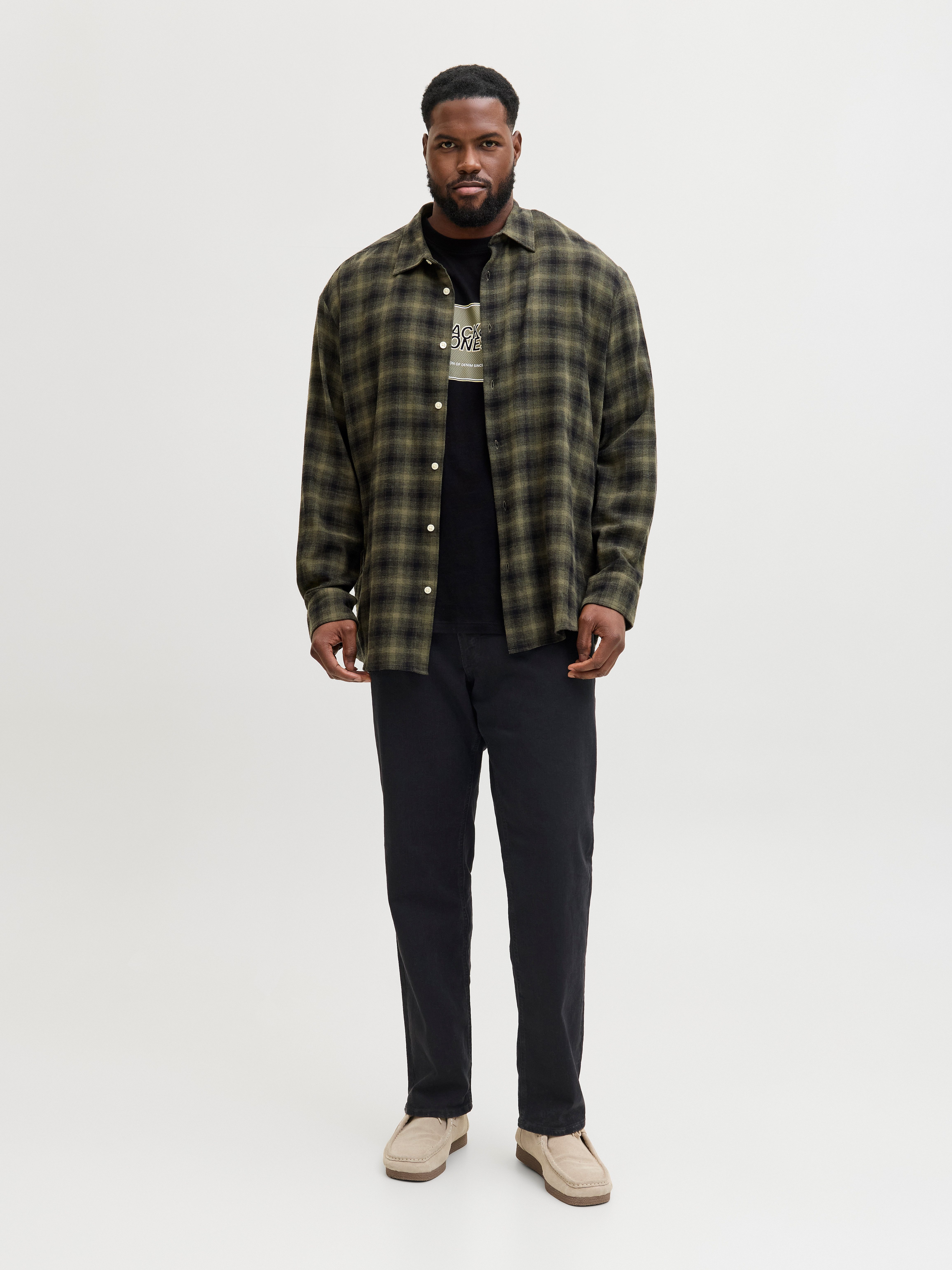Jack & Jones PlusSize Slim-fit-Jeans JJIGLENN JJORIGINAL MF 071 NOOS PLS