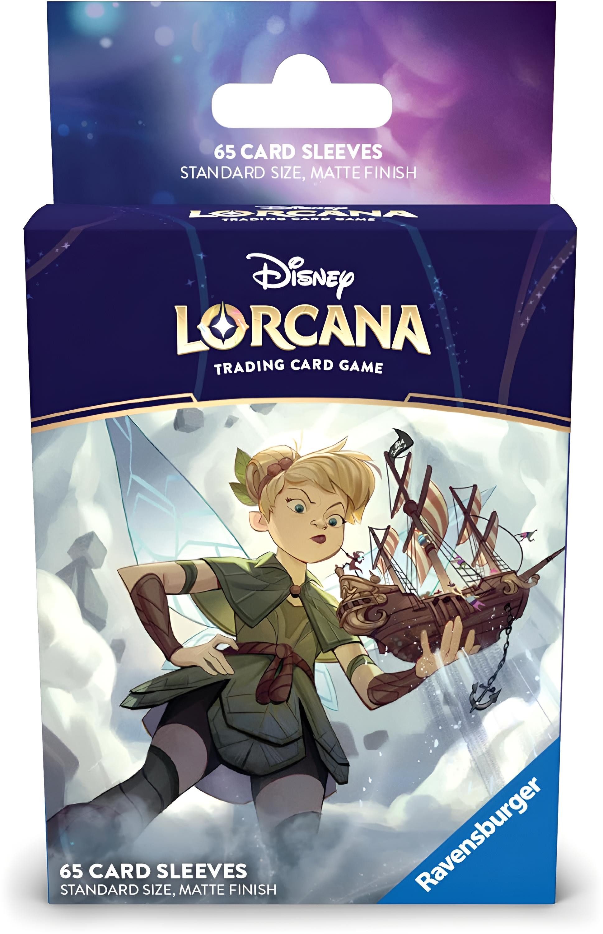 Ravensburger Sammelkarte Disney Lorcana 8: Kartenhüllen Motiv Tinker Bell