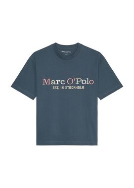 Marc O'Polo T-Shirt mit mehrfarbiger Logo-Stickerei