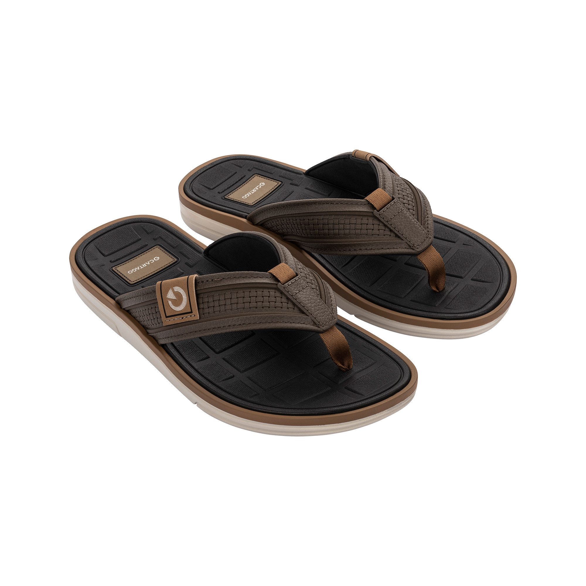 Cartago CARTAGO LYON II THONG AD - Flip Flops Herren Zehentrenner hochwertige und bequeme Zehentrenner - wasserfest
