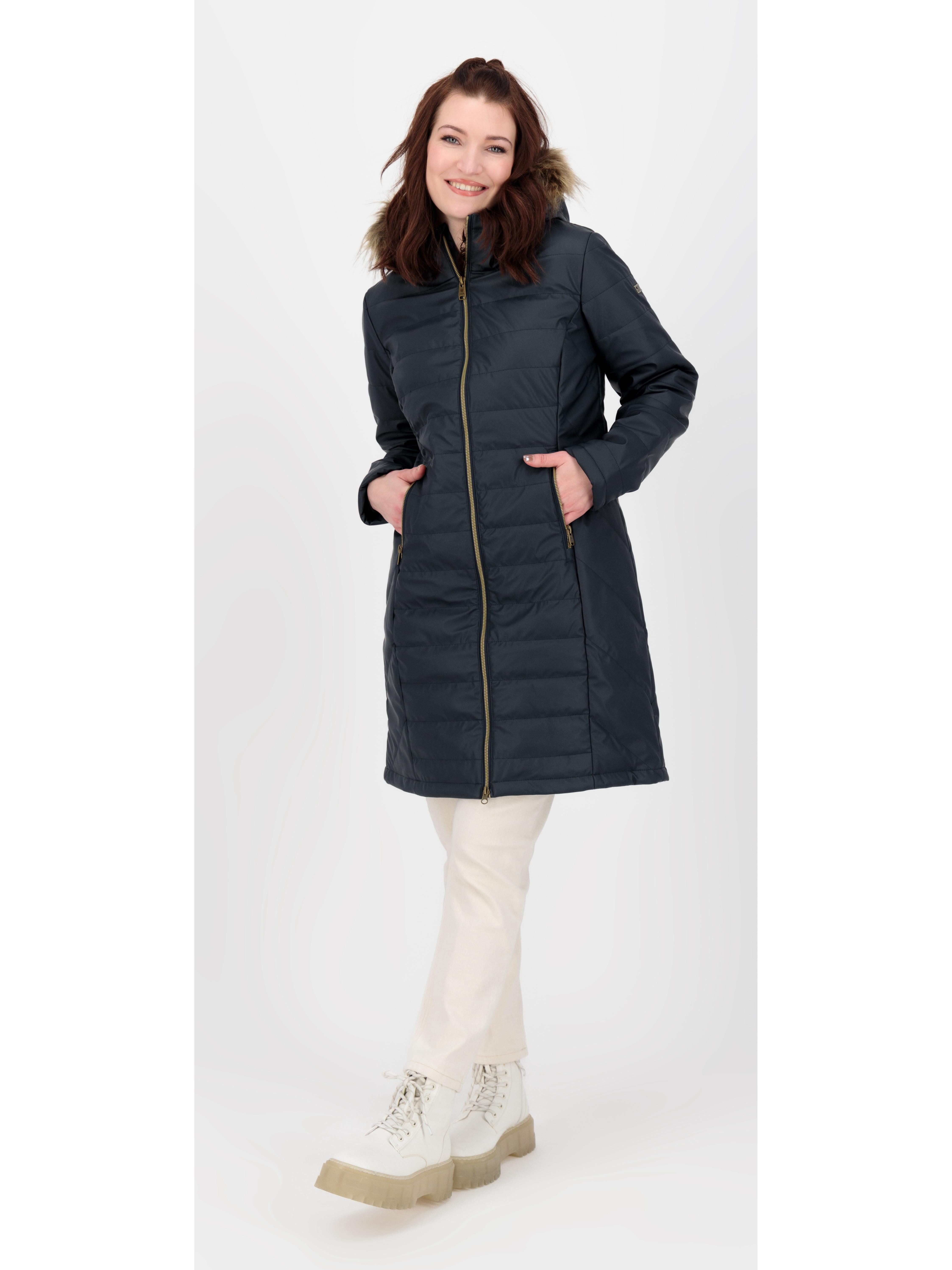 Giga.dx Steppjacke GW 12 WMN QLTD PRK CS Damen Steppmantel Regenparka Regenmantel mit Kapuze