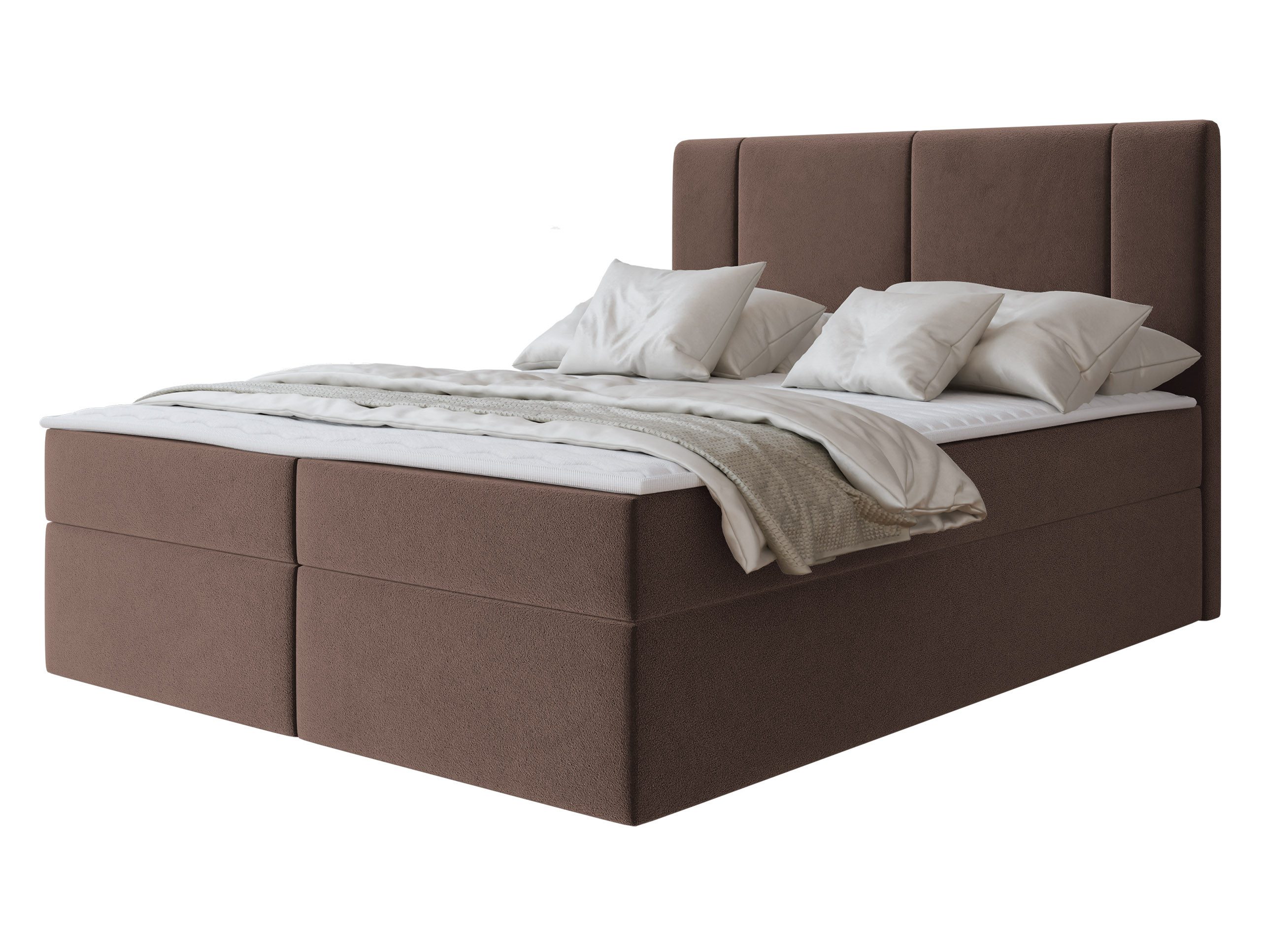 MIRJAN24 Boxspringbett Michelle (mit zwei Bettkästen), Härtegrad: H3, 140/160/180 cm