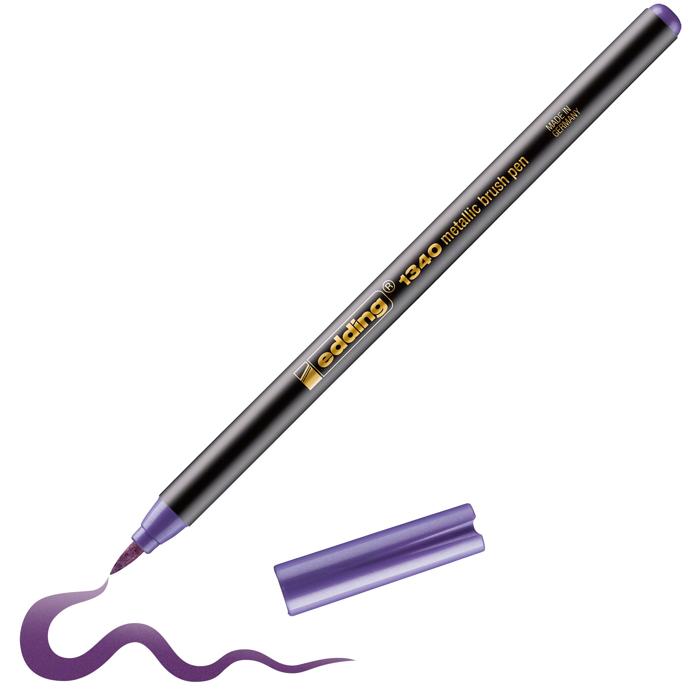 edding Pinselstift Metallic Violett 1340 Pinselstift