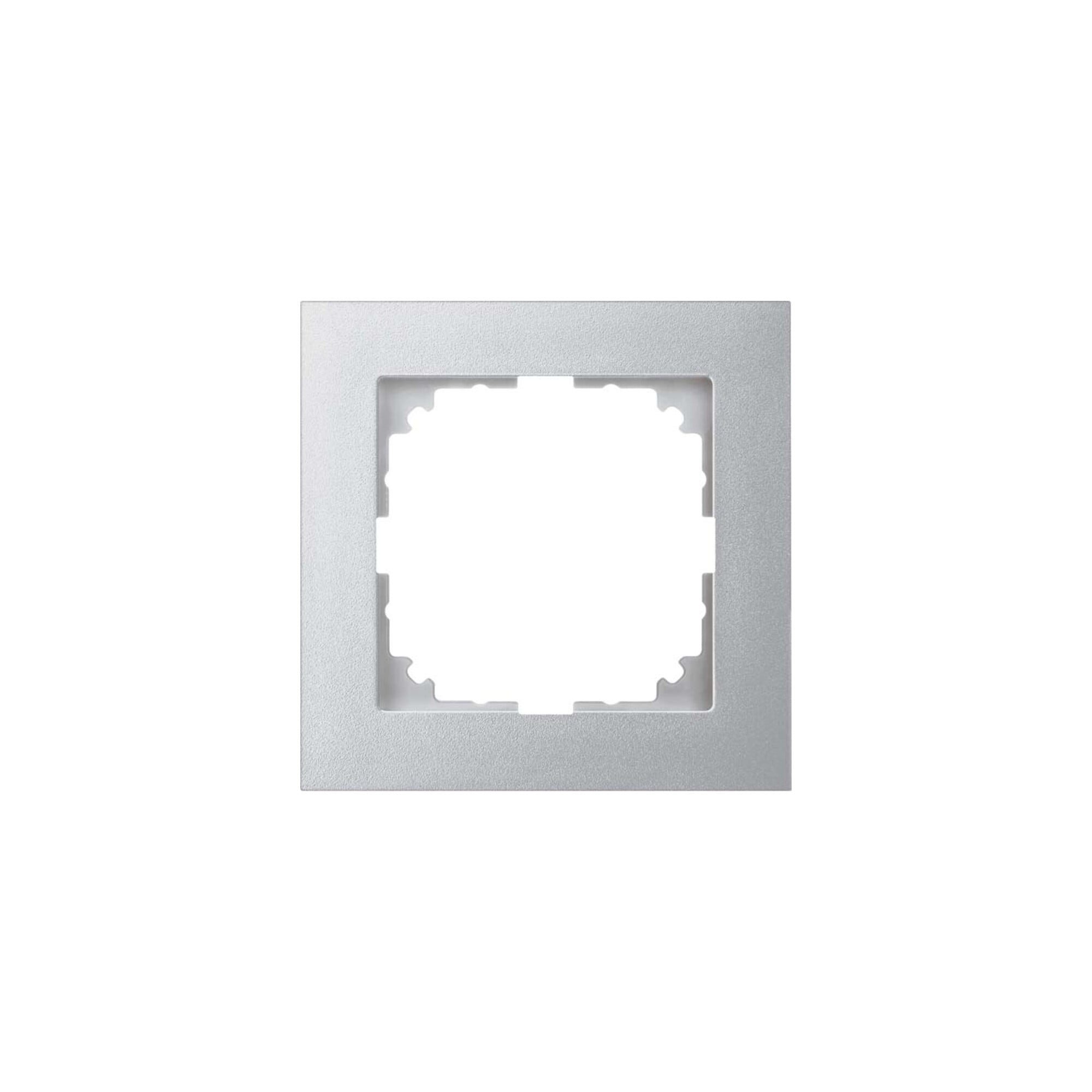 merten Merten Rahmen 1fach aluminium MEG4010-3660 Installationskabel