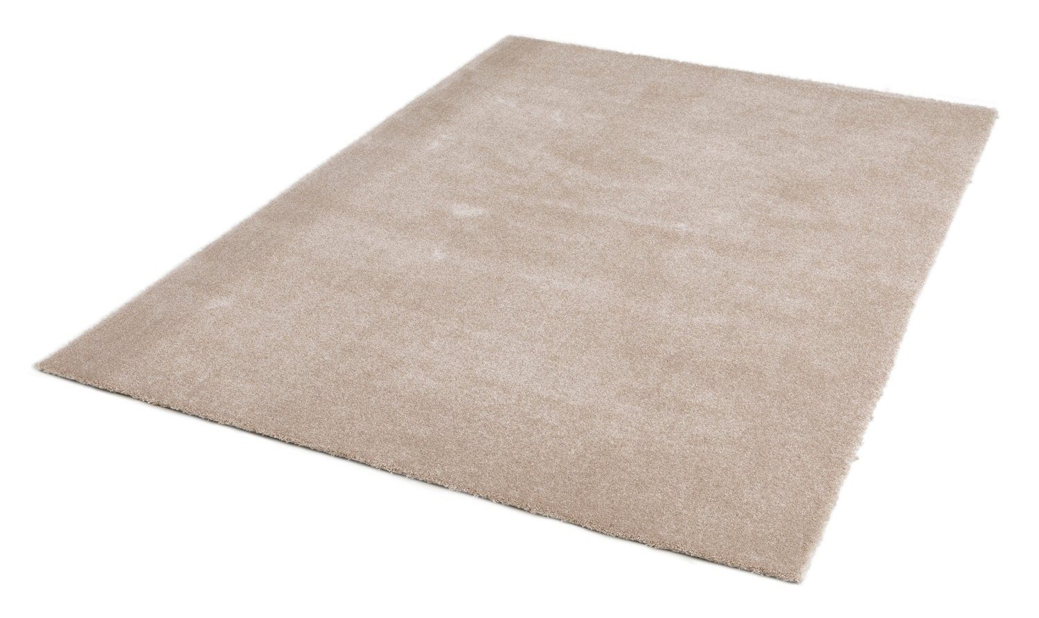 Teppich FAST, Polypropylen, Beige, 60 x 115 cm, Unifarben, Balta Rugs, rechteckig, Höhe: 17 mm | Kurzflor-Teppiche