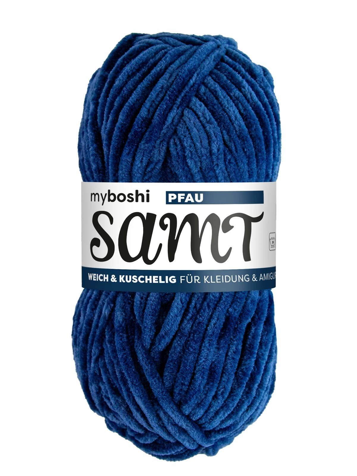 myboshi myboshi Samt, 100% Polyester Häkelwolle
