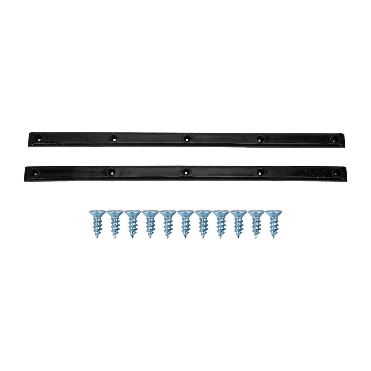 LuxusKollektion Longboard Skateboard Rails Rib Bones Schwarz