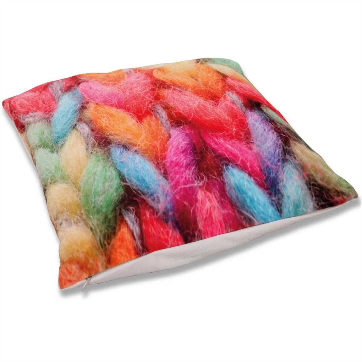 Bestlivings Kissenbezüge Dekokissen Hülle Samt, (1 Stück), Kissenhülle (40x40 cm) mit Fotodruck - Reißverschluss Dekoration