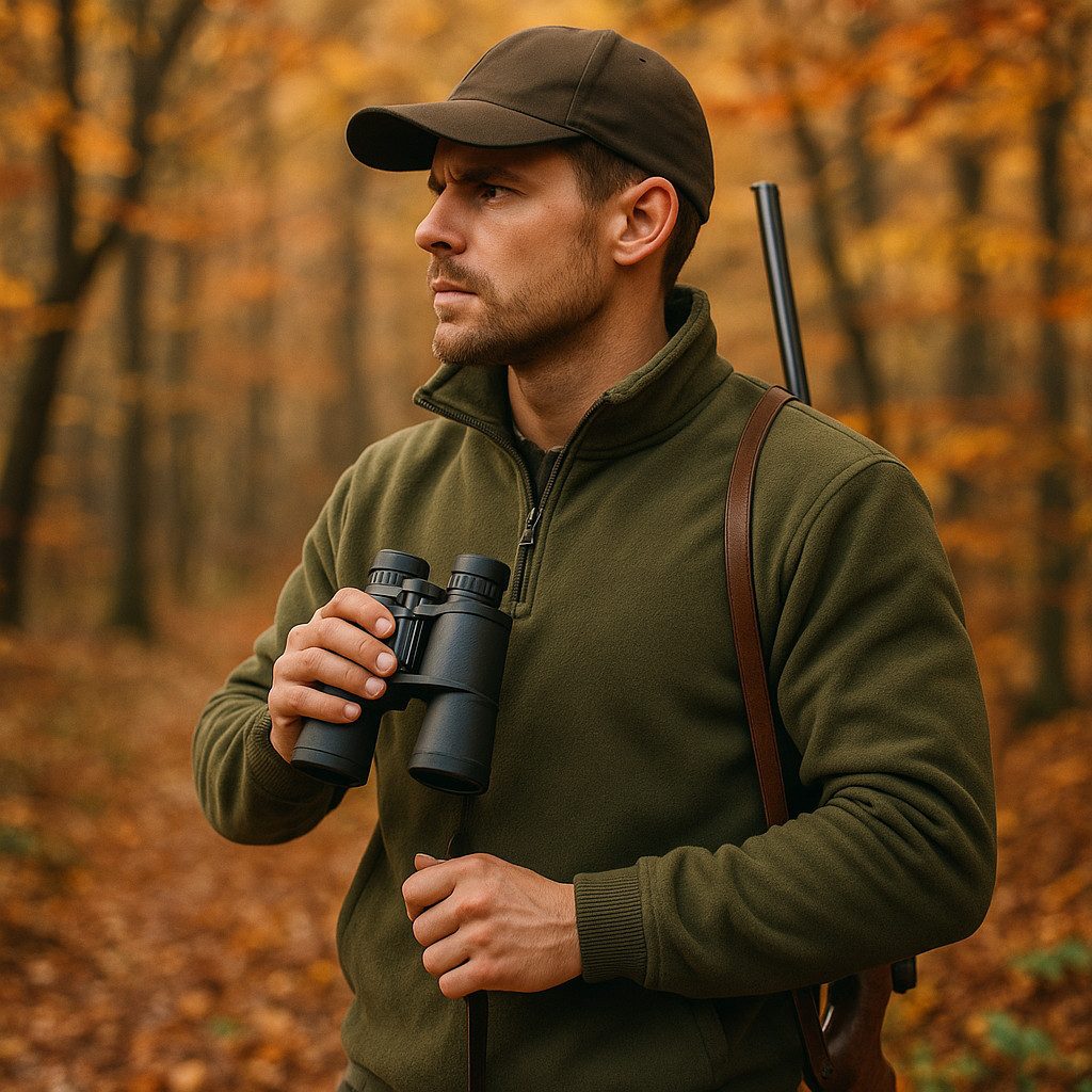 Hubertus® Hunting Troyer Fleece-Troyer Fleecepullover Jagdpullover Ansitzpu günstig online kaufen