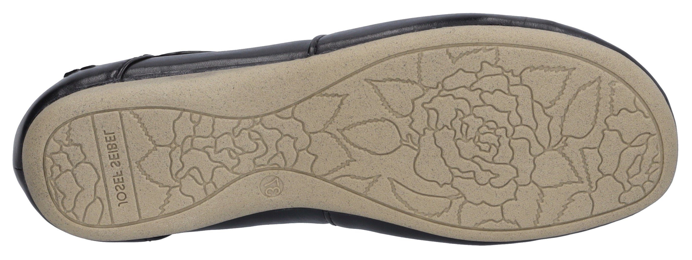 Josef Seibel Fiona 72 Riemchenballerina, Spangenschuh, Halbschuh, Festtagsschuh mit Klettverschluss