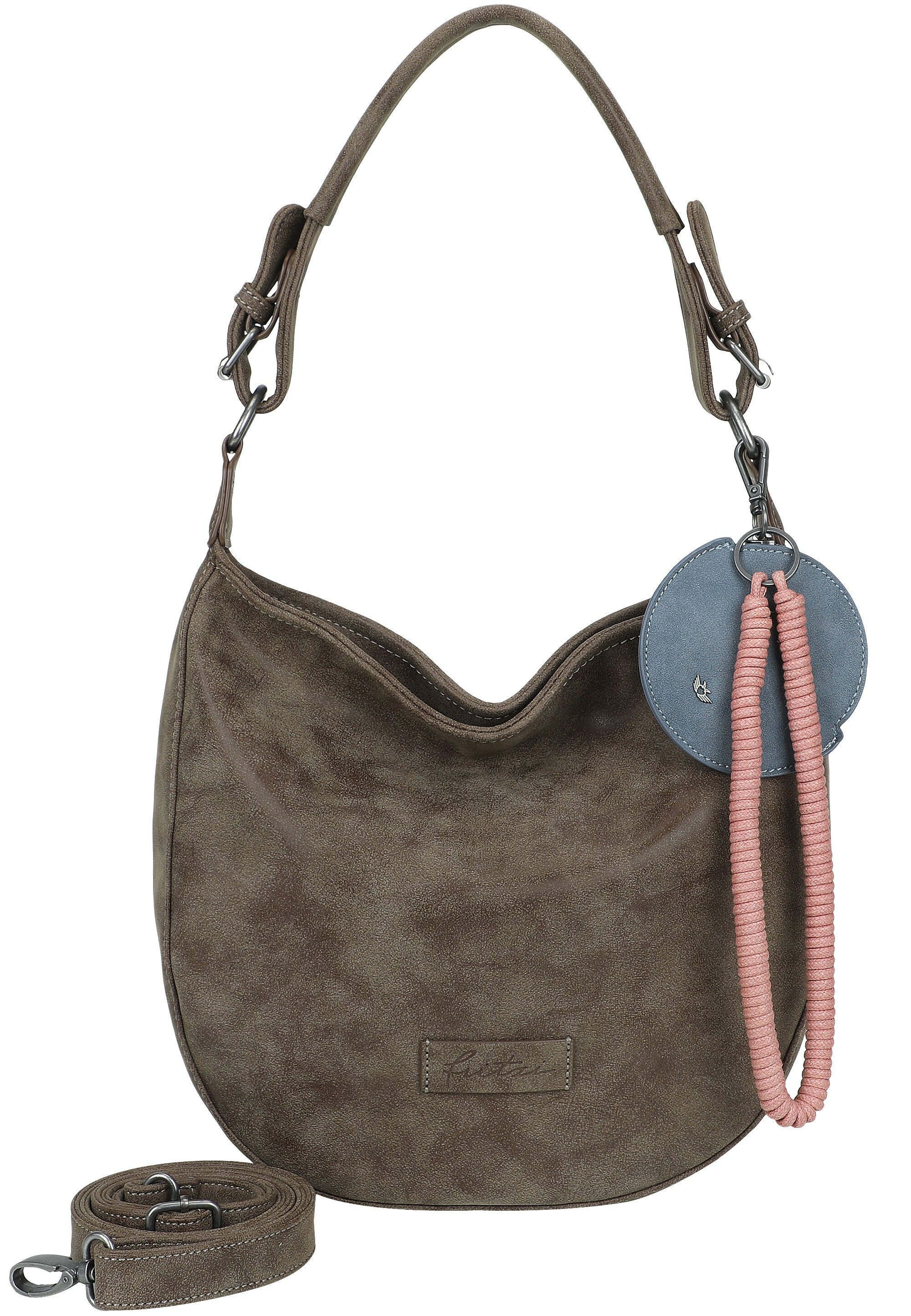Fritzi aus Preußen Schultertasche Fritzi Hobo Vintage, mit Crossbody-Tragefunktion