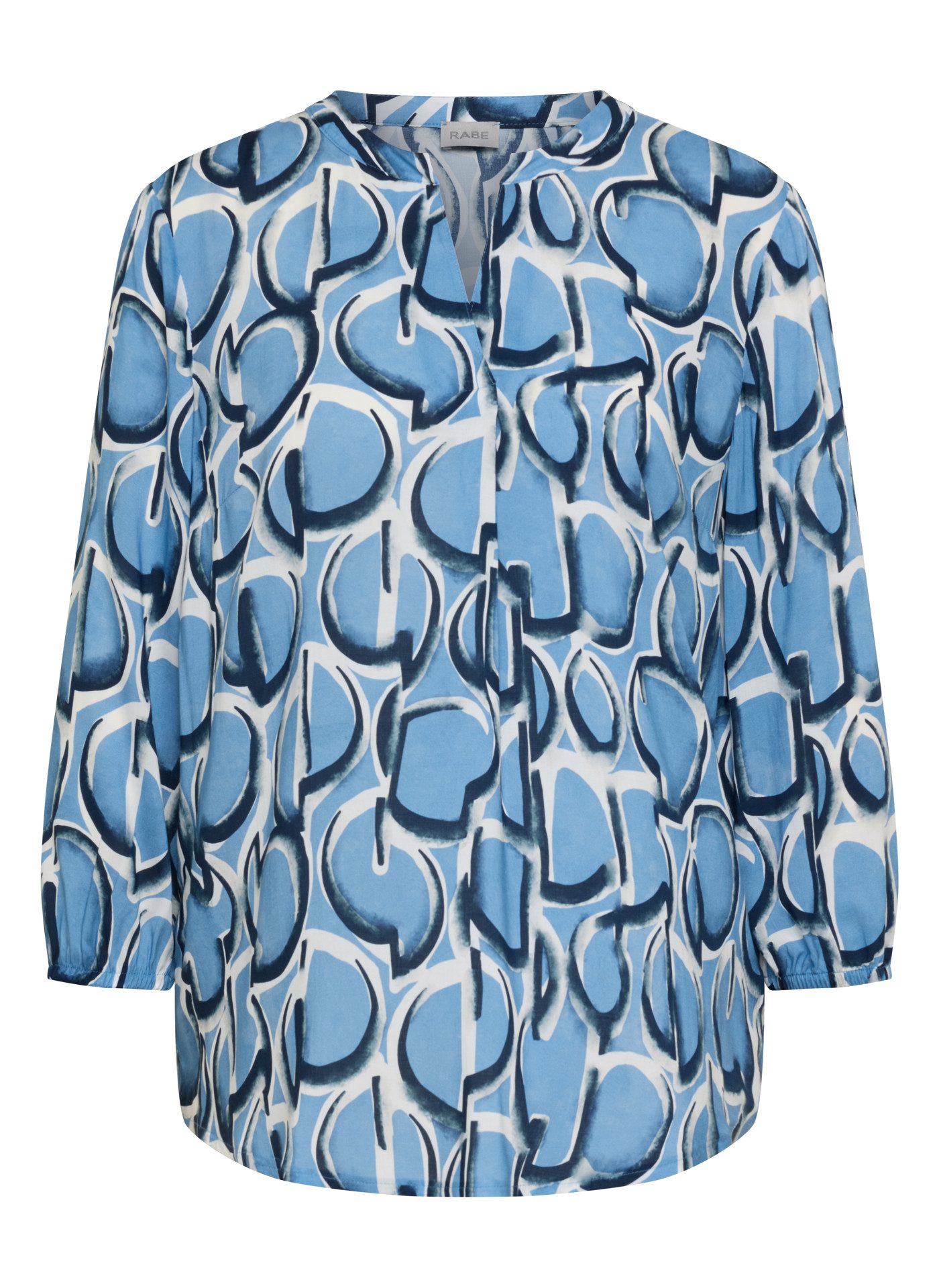 Rabe Klassische Bluse Nordic Blue