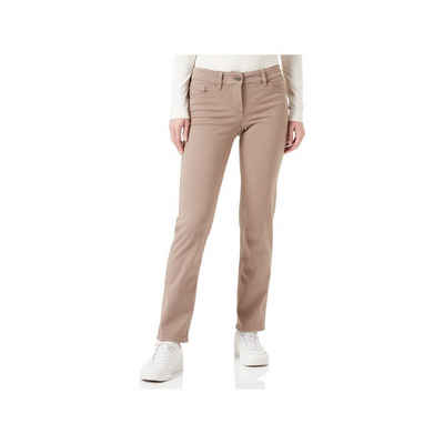 GERRY WEBER 5-Pocket-Jeans taupe (1-tlg)