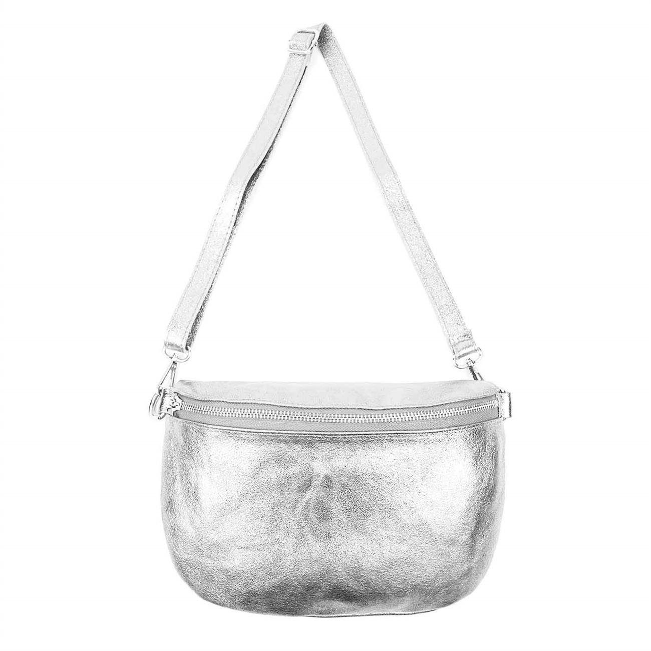 ITALYSHOP24 Bauchtasche Damen Leder Gürteltasche Hüfttasche günstig online kaufen