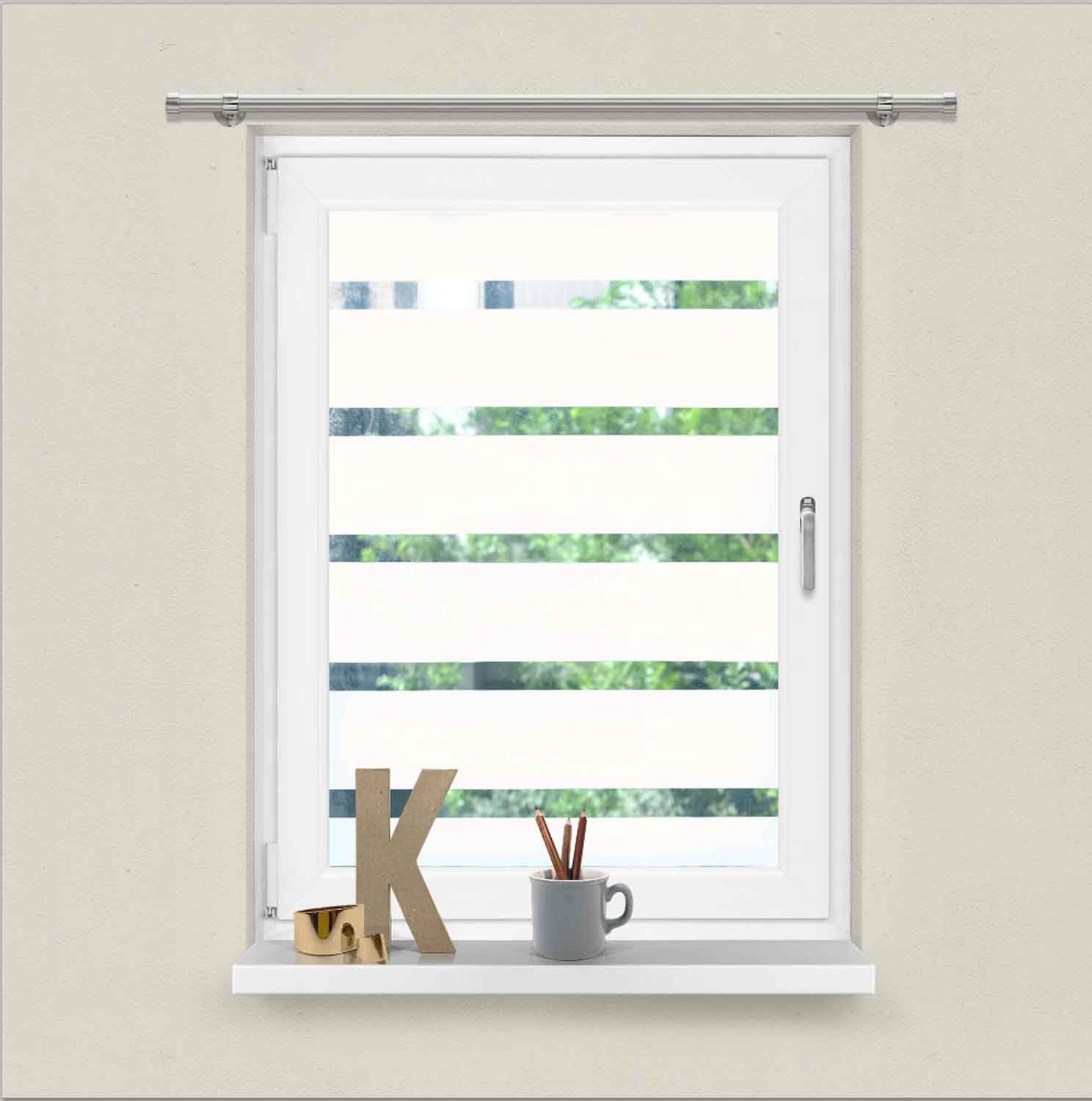Klemmfix Fensterfolie, glatt, Anti-UV statische Haftgung 201916000